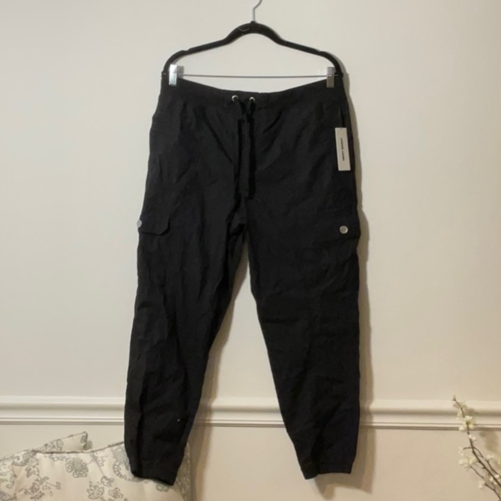 DKNY Men's Black Cargo Pants